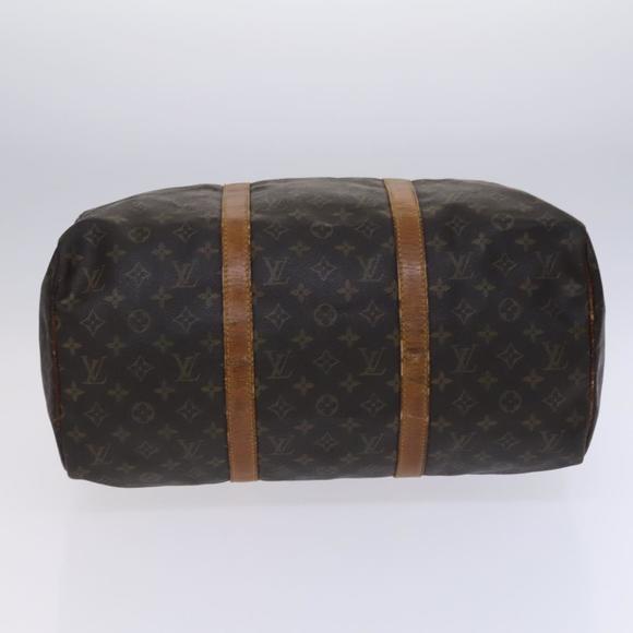 LOUIS VUITTON Monogram Sac Souple 45 Boston Bag M41624 LV Auth BD1045 - Picture 5 of 16